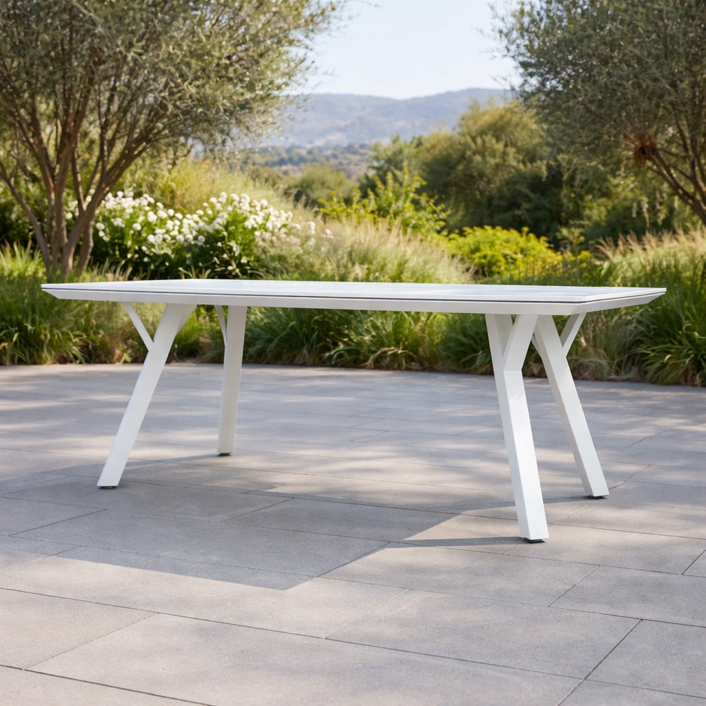 Mesa Girasol blanca