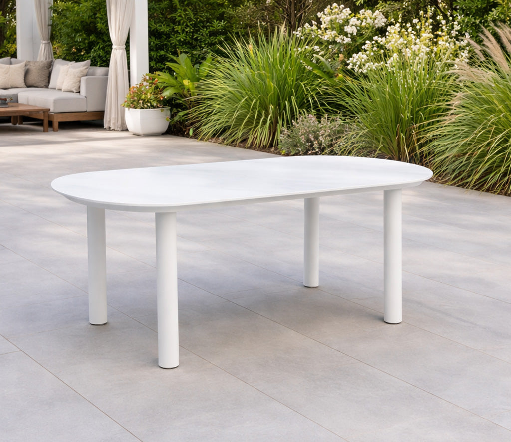 Mesa Tadako 180 blanca