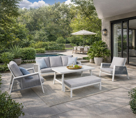 Set Margarita blanco + banco