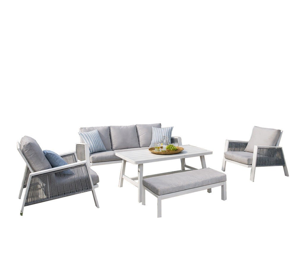 Set Margarita blanco + banco