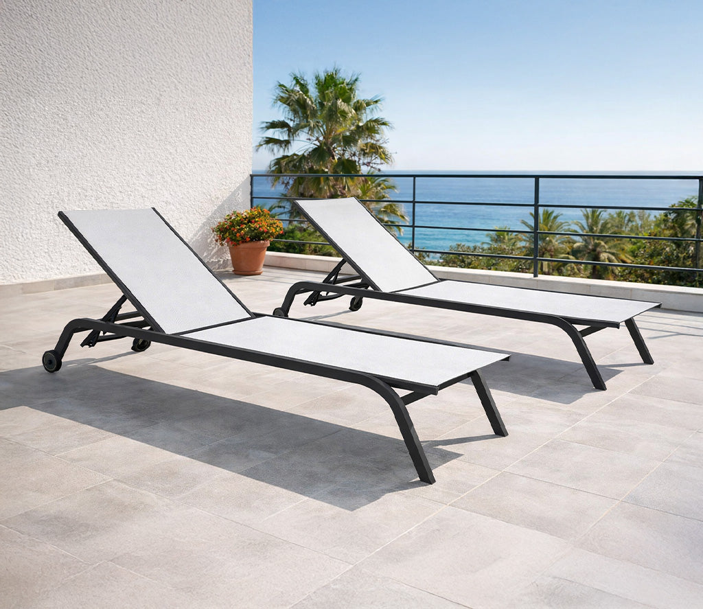 2 Tumbonas Ginger/antracita