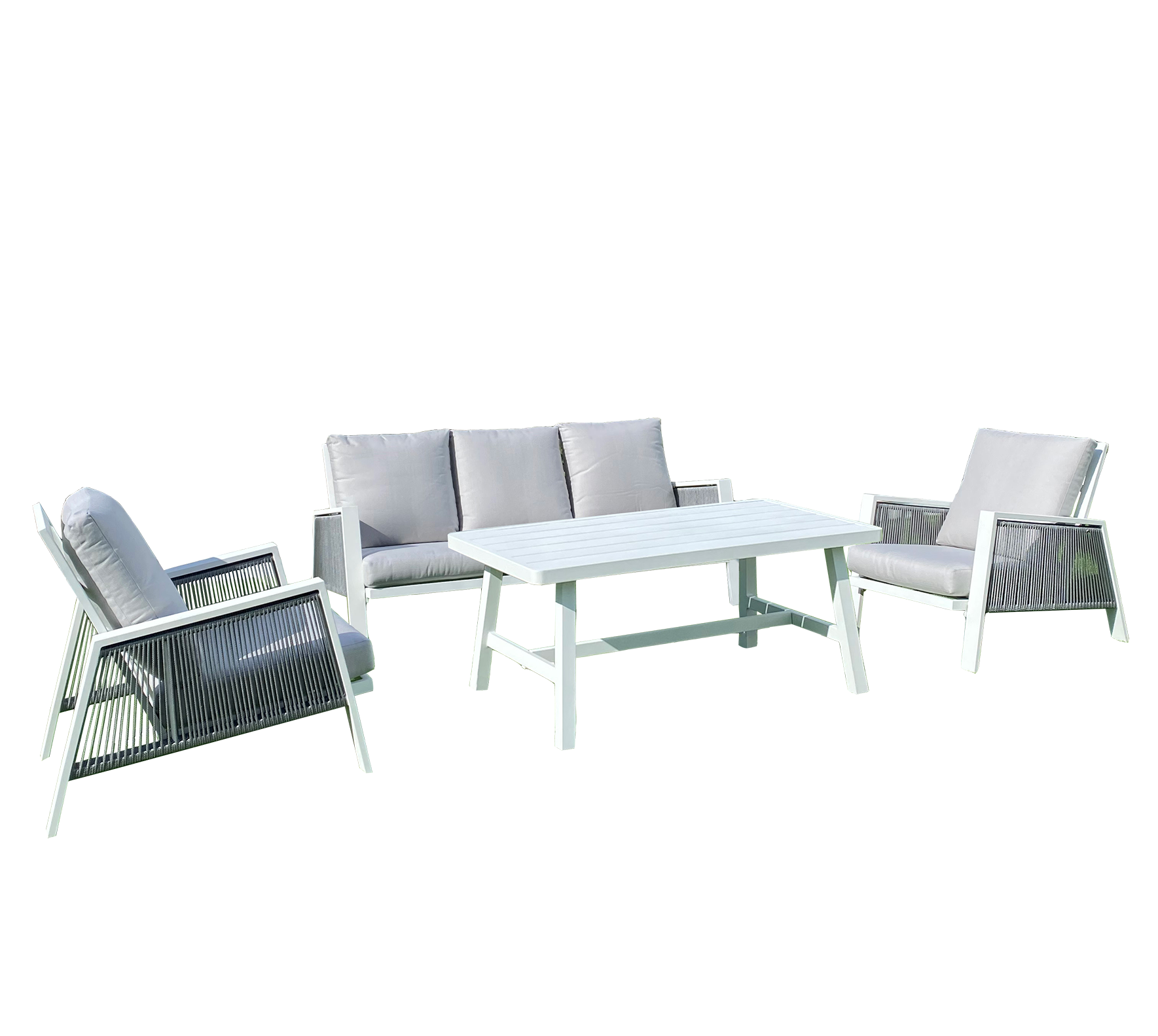 Set  Margarita blanco