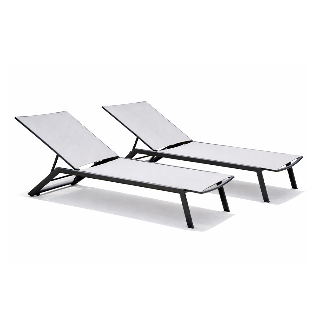 2 Tumbonas Gardenia antracita