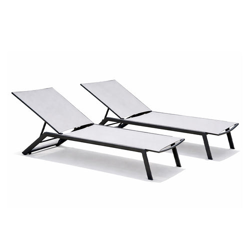 2 Tumbonas Gardenia antracita